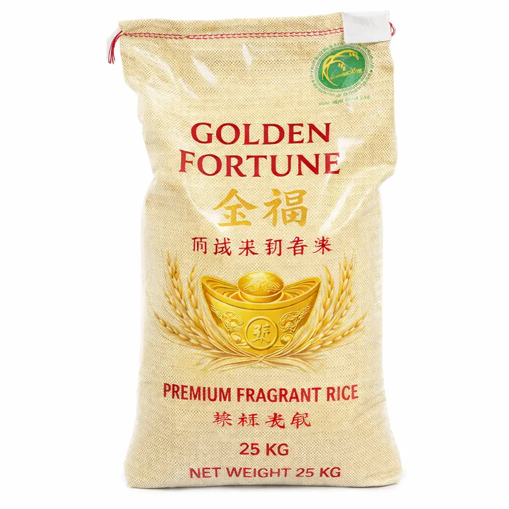 25kg Golden Fortune Premium Fragrant Rice 金福顶级茉莉香米