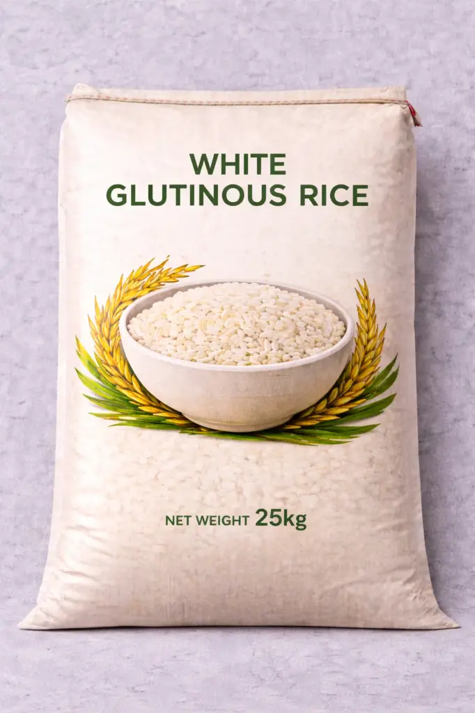 25kg White Glutinous Rice 白糯米