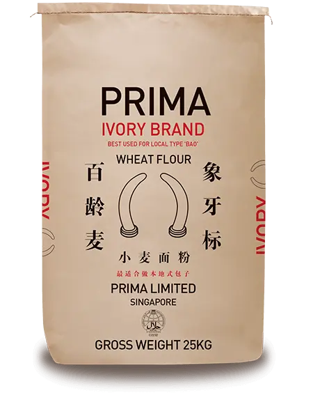 25kg White Ivory Flour 白象牙牌面粉