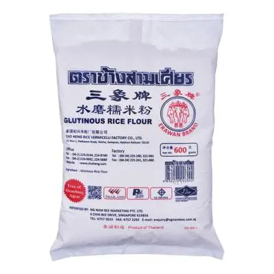600g Three Elephant Glutinous Rice Flour 糯米粉