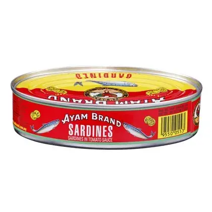 215g Ayam Sardines (Flat Can) 鸡标沙丁鱼