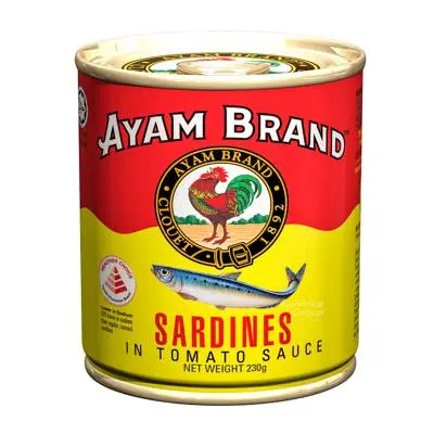 230g Ayam Sardines (Tall Can) 鸡标沙丁鱼