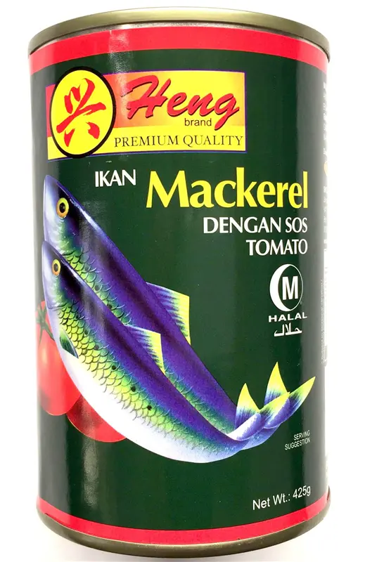 425g Heng Brand Mackeral 兴马胶鱼