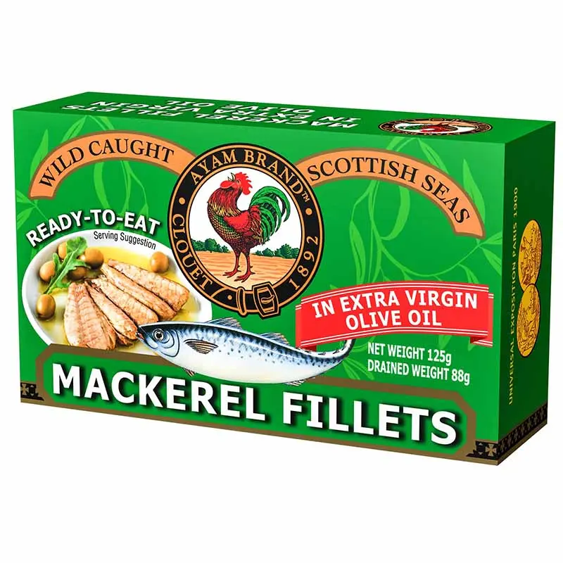 125g Ayam Brand Mackeral Fillet in Oil