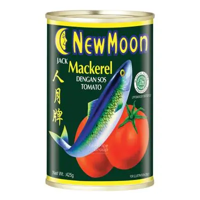 425g New Moon Brand Mackeral人月牌沙丁鱼
