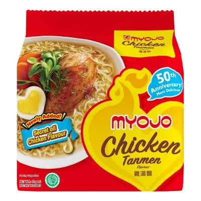 5s Myojo Chicken Noodles 鸡汤快熟麵