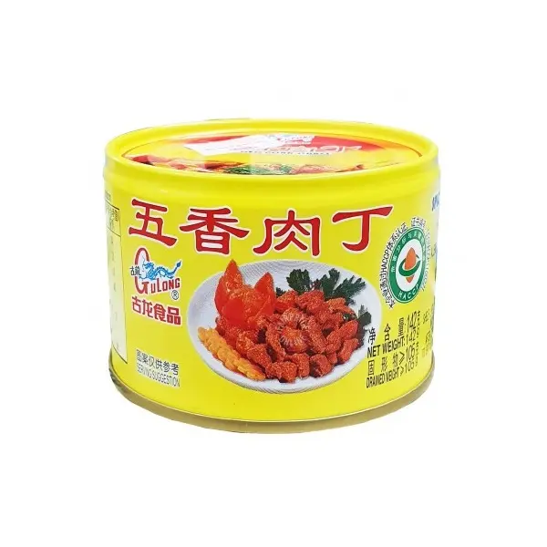142g Gulong Spiced Pork Cube 古龙五香肉丁