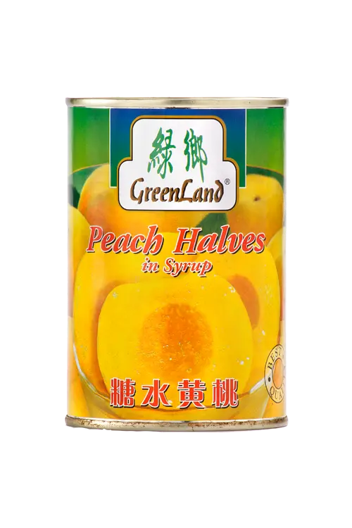 820g Statue Peach Halves in Syrup 企人糖水桃畔