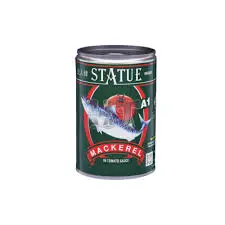 425g Statue Mackeral 企人牌马胶鱼