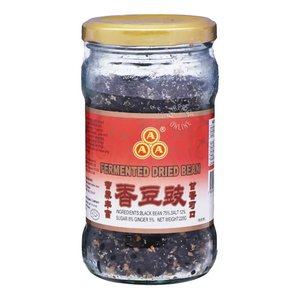 500g 3A Fermented Dried Beans 咸豆豉(咸香示)