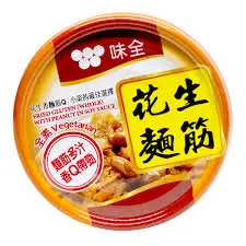170g Wei Chuen Fried Gluten Peanut 味全花生缅筋