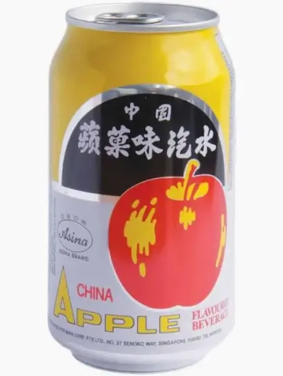 300ml China Apple 中国苹果饮料