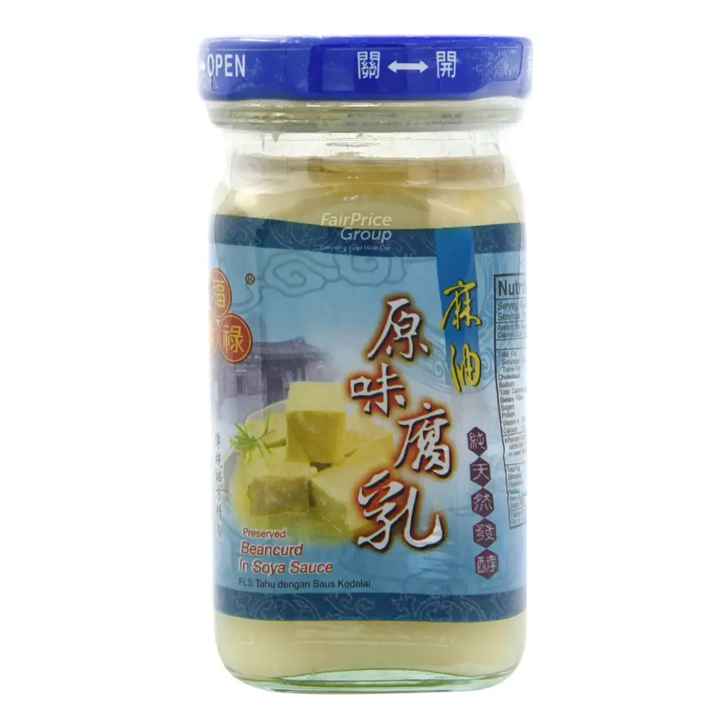 130g Beancurd in soya sauce 顺白腐乳