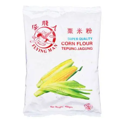 [Corn.Flour_005] 400g Flying Man Corn Flour 玉蜀忝粉