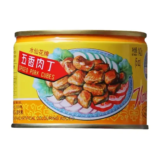 [Pork.CanFd_003] 142g Narcisuss Spiced Pork Cube 水仙五香肉丁