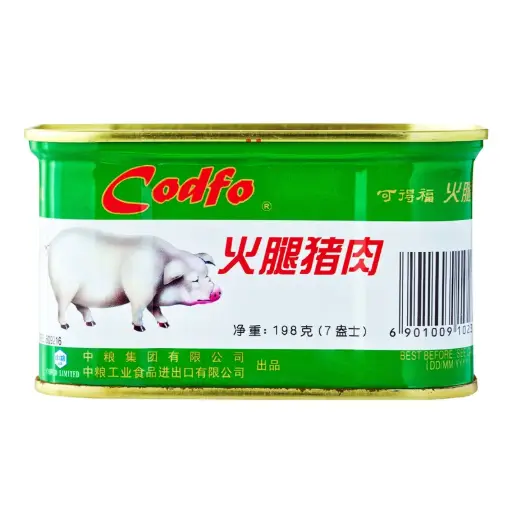 [Pork.CanFd_009] 198g Codfo Pork and Ham 可得福火腿猪肉