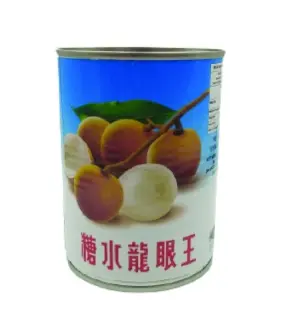 [Fruits.CanFd_004] 565g FatBoy King Longans in Heavy Syrup 肥仔糖水龙眼王