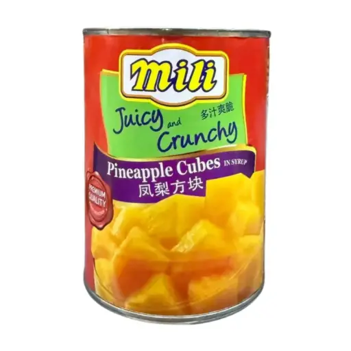 [Fruits.CanFd_006] 565g Mili Pineapple Cube 菠萝块