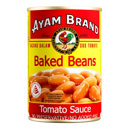 [CanBean.CanFd_011] 425g x Ayam Baked Bean 鸡标茄汁焗豆