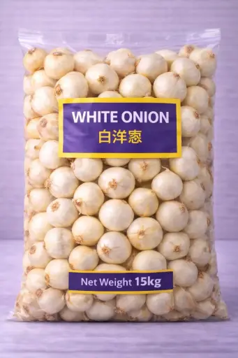 [Onions.PkFd_004] 15kg White Onion 荷兰白洋葱
