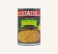 [CanVege.CanFd_040] 410g Statue Cream Corn 企人牌玉米酱